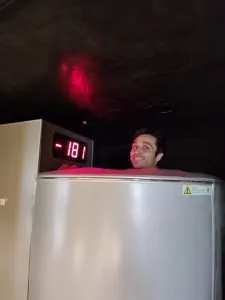 Sesión de crioterapia