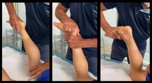 movilidad en esguince de tobillo