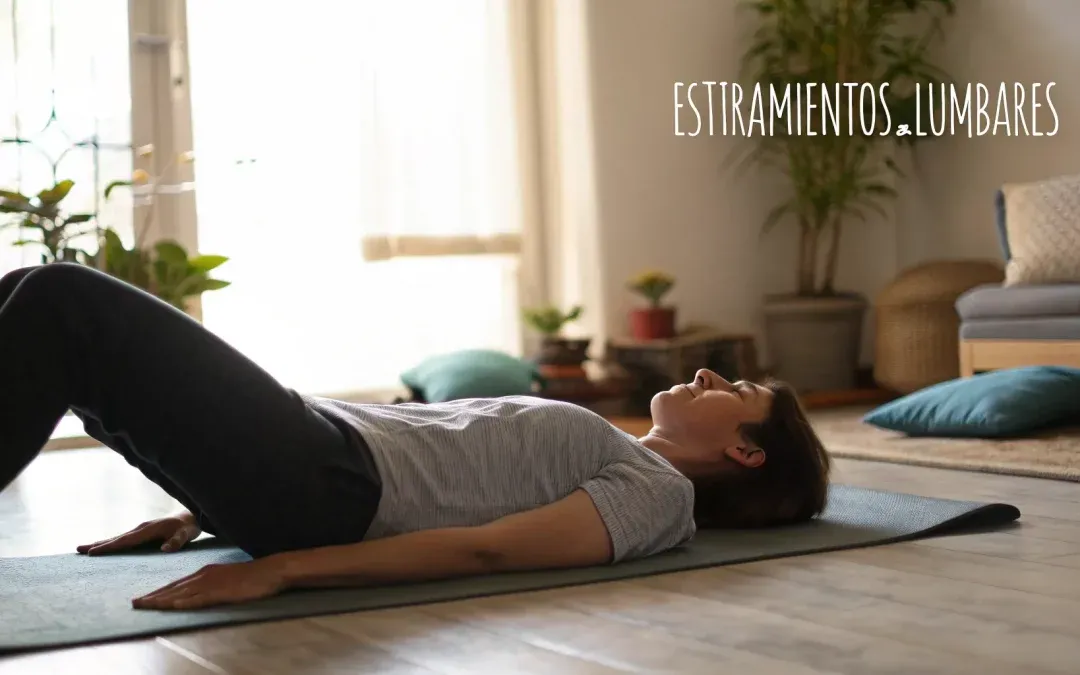 Aliviar el dolor lumbar Estiramiento